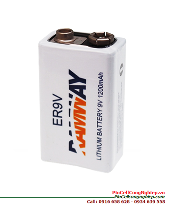 RAMWAY ER-9V; Pin nuôi nguồn RAMWAY ER-9V lithium 9.0v 1200mAh